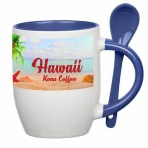 11 Oz. Full Color Stoneware Spooner Mug