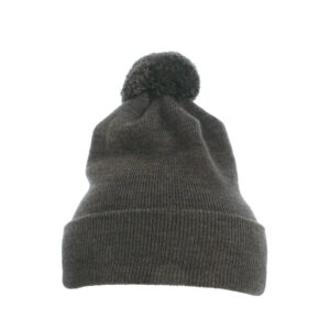 Yupoong 1501P Dark Gray Front