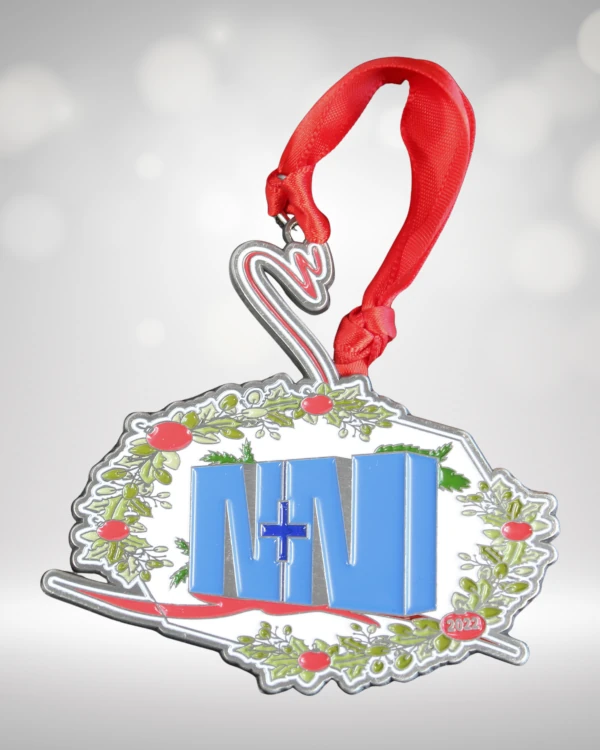 custom metal N+N ornaments