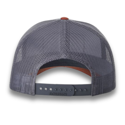 snapback hat backside view